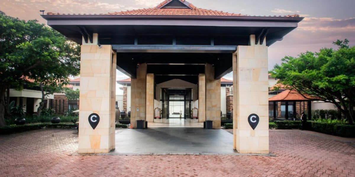Zimbali Hotel Entrance